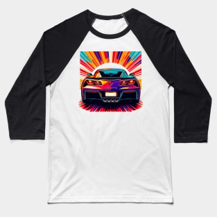 Chevrolet Corvette Baseball T-Shirt